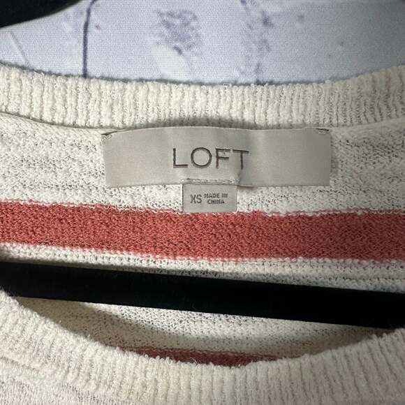 Ann Taylor's LOFT Women's crewneck sweater Cream... - Picture 3 of 4
